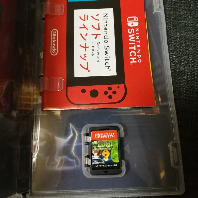 ルイージマンション3 Switch エンタメ/ホビーのゲームソフト/ゲーム機本体(家庭用ゲームソフト)の商品写真