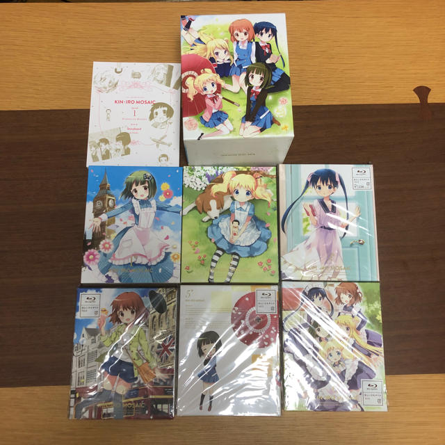 きんいろモザイク Blu Ray 全6巻セット 収納ボックス付きの通販 By Nobun Shop ラクマ