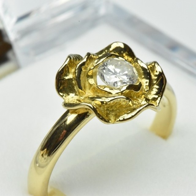 K18 ゴールド 0.377ct ダイヤモンドリング 15号 指輪

 レディースのアクセサリー(リング(指輪))の商品写真
