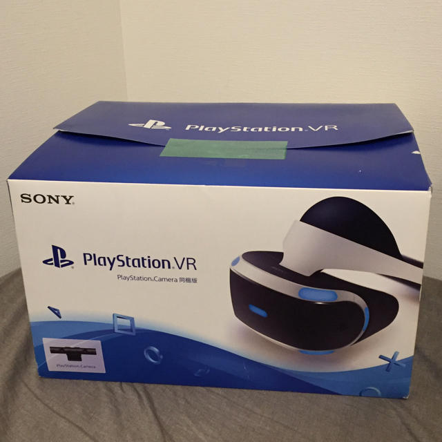 PlayStation VR(プレイステーションヴィーアール)の 今週で掲載終わり PlayStation VR と  Cameraセットです エンタメ/ホビーのゲームソフト/ゲーム機本体(家庭用ゲーム機本体)の商品写真