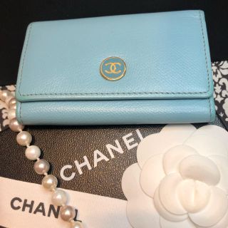 シャネル(CHANEL)の美品【正規品】シャネル CHANEL キーケース  ココボタン (キーケース)