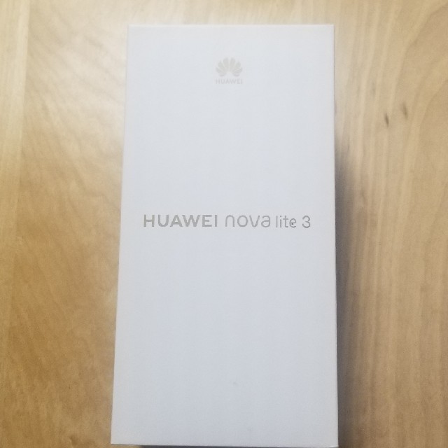 HUAWEI  nova lite 3　　ブルースマートフォン/携帯電話