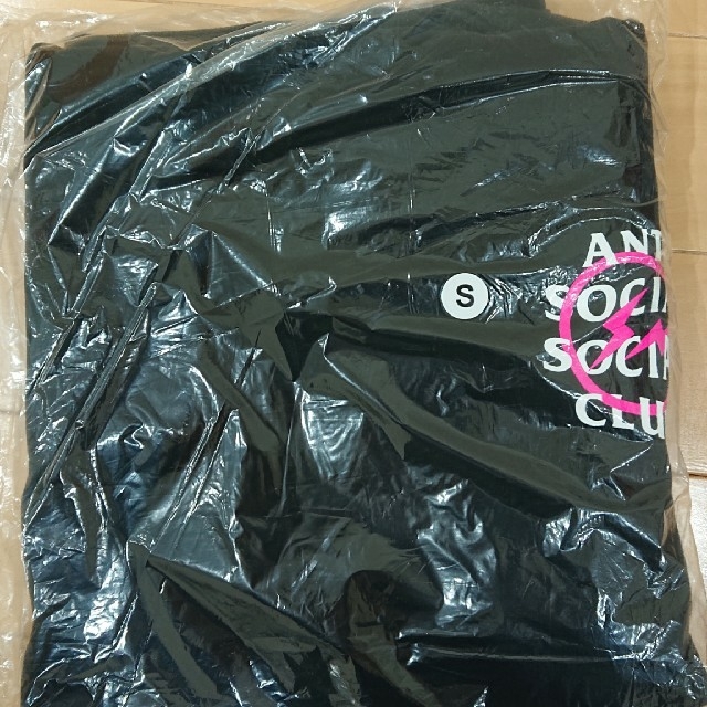 assc fragment bolt hoodie pink Sサイズ