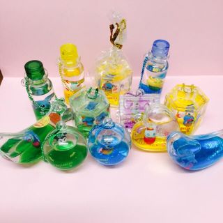 ディズニー(Disney)のディズニー 液体入りキーホルダー 12点(キーホルダー)