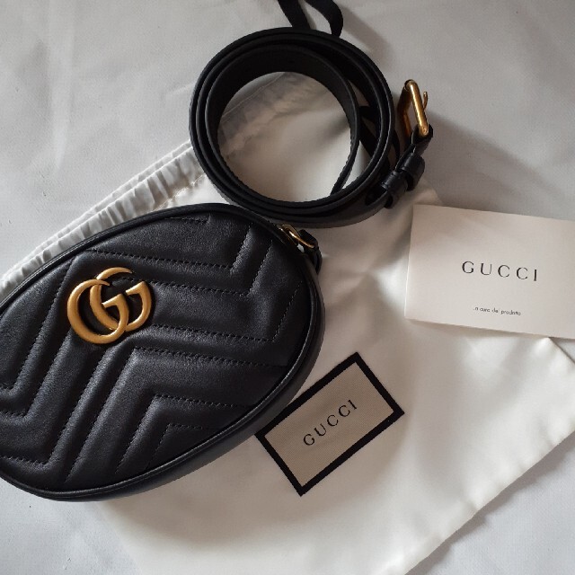 Gucci - 新品 gucci ベルトバッグの通販 by poppina's shop｜グッチならラクマ