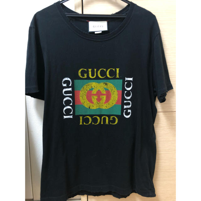 Gucci - GUCCI ヴィンテージ ロゴ Tシャツ レアの通販 by GGG｜グッチ