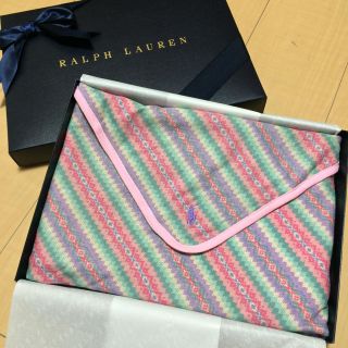 ラルフローレン(Ralph Lauren)のBOX付き♡ラルフローレン ブランケット(毛布)