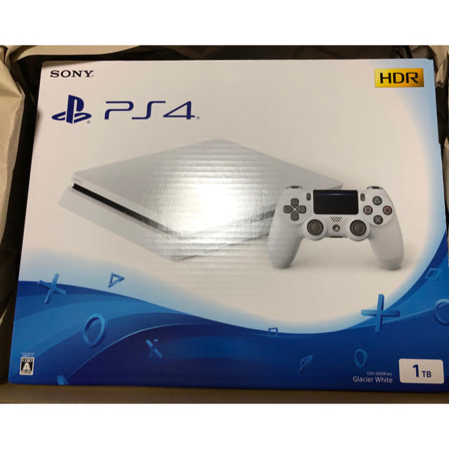 新品 PlayStation4 グレイシャー・ホワイト 1TB