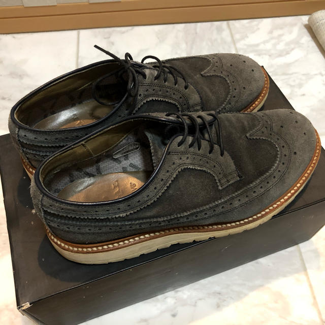 nonnative(ノンネイティブ)のnonnative REGAL GORE-TEX スウェードレザーウイングチップ メンズの靴/シューズ(ドレス/ビジネス)の商品写真