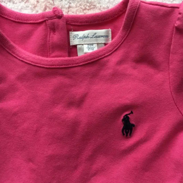 Ralph Lauren(ラルフローレン)の☆ラルフローレンワンピース24M☆ キッズ/ベビー/マタニティのキッズ服女の子用(90cm~)(ワンピース)の商品写真