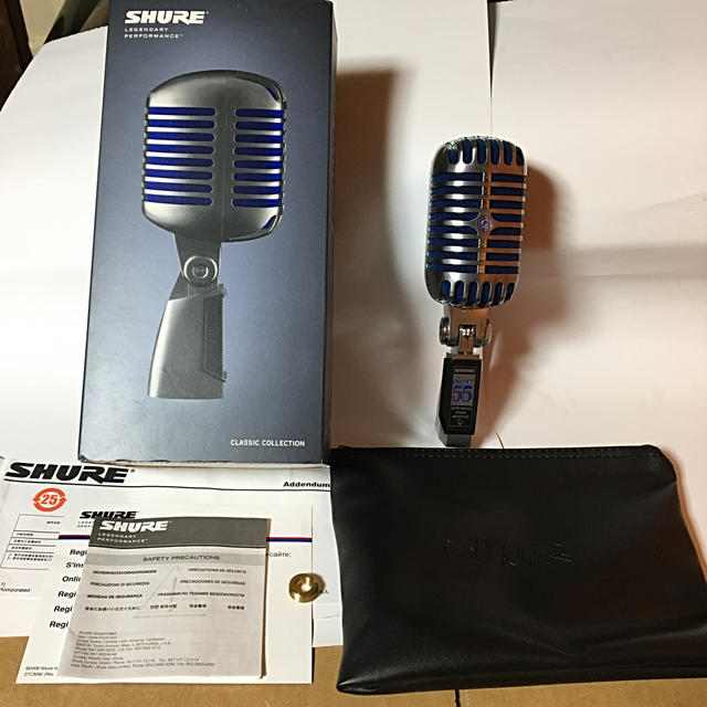 ☆SHURE SUPER55 ガイコツマイク美品☆