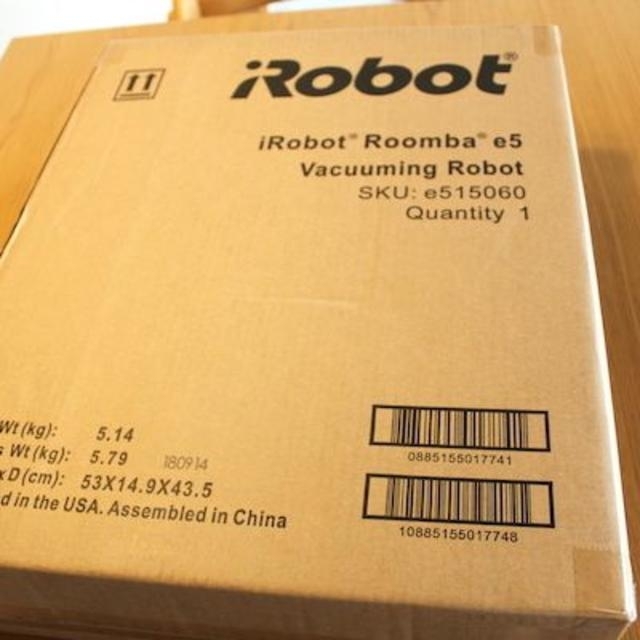 【値下げ】新品未使用 iRobot ルンバ e5 アイロボット 掃除ロボット