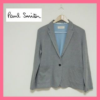 ポールスミス(Paul Smith)の《春のお洒落に！》ポールスミス テーラードジャケット スウェット素材 グレー(テーラードジャケット)