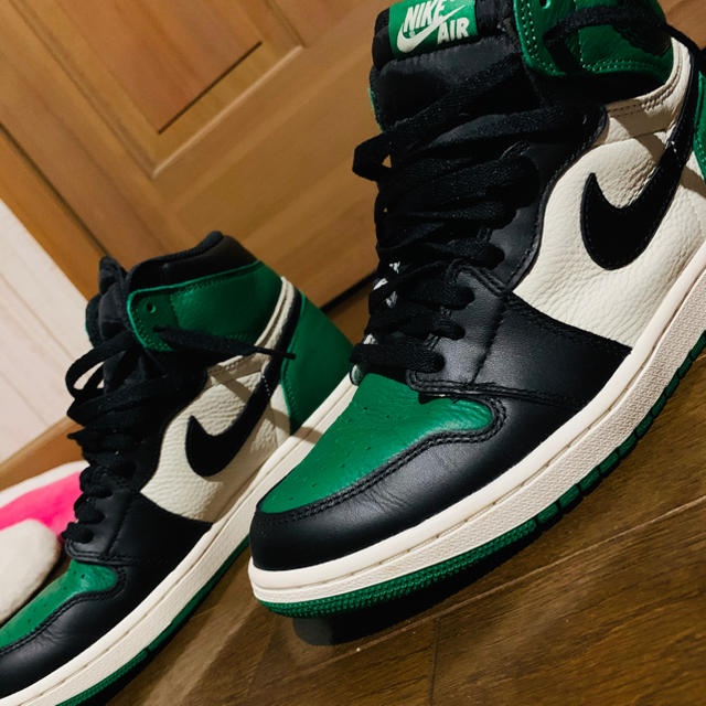 NIKE air jordan 1 pinegreen