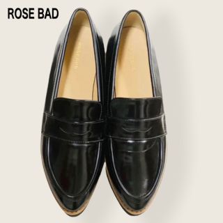 ローズバッド(ROSE BUD)の☆ROSE BUD☆ プラットフォームローファー☆(ローファー/革靴)