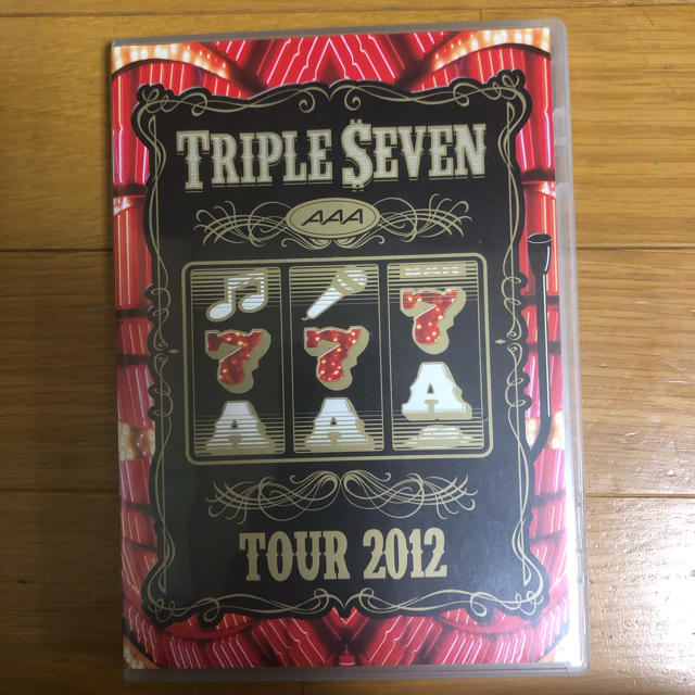AAA(トリプルエー)のAAA TOUR2012 777 TRIPLESEVEN エンタメ/ホビーのDVD/ブルーレイ(ミュージック)の商品写真