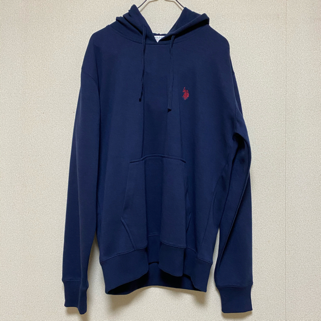 POLO RALPH LAUREN(ポロラルフローレン)の【処分特価‼️】U.S. POLO ASSN. パーカー Lサイズ ネイビー メンズのトップス(パーカー)の商品写真