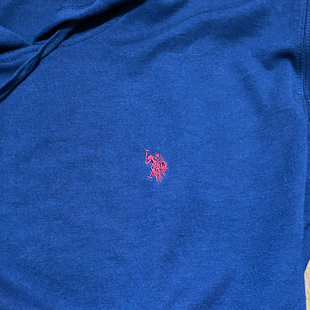 POLO RALPH LAUREN(ポロラルフローレン)の【処分特価‼️】U.S. POLO ASSN. パーカー Lサイズ ネイビー メンズのトップス(パーカー)の商品写真