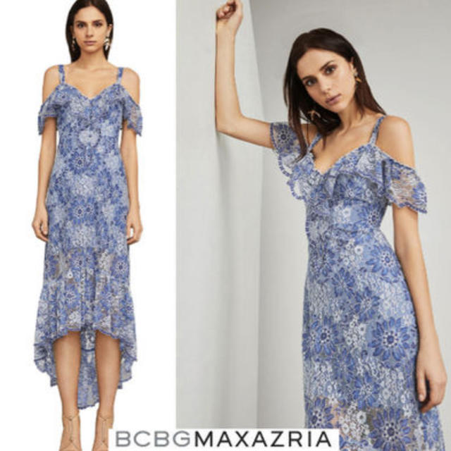 BCBGMAXAZRIA(ビーシービージーマックスアズリア)のS様専用★BCBGレースワンピ新品未使用 レディースのワンピース(ロングワンピース/マキシワンピース)の商品写真