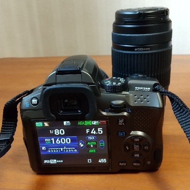 美品 PENTAX K−30 ダブルズームキット シルキーグリーン - デジタル一眼
