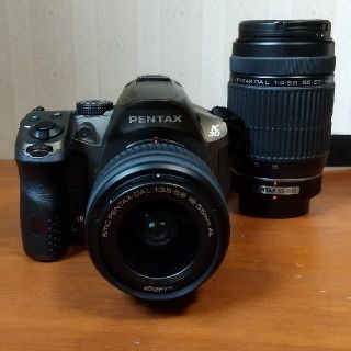 ペンタックス(PENTAX)の美品 PENTAX K−30 ダブルズームキット シルキーグリーン(デジタル一眼)