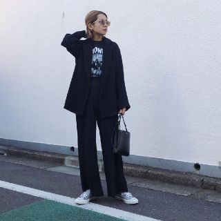 アメリヴィンテージ(Ameri VINTAGE)のAMERI×オトナミューズ　OTONA PLEAT PANTS(カジュアルパンツ)