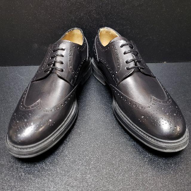 カルピエッレ（CALPIERRE） イタリア製革靴 黒 41 - ドレス/ビジネス