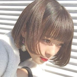 ウイッグ⭐ショートボブ　ダークブラウン⭐ネット付、専用ブラシ付(ショートカール)
