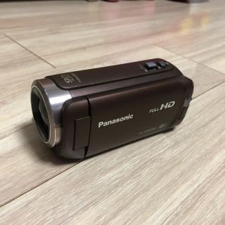 パナソニック(Panasonic)のビデオカメラ HC-W585M  美品 ブラウン ハイビジョン(ビデオカメラ)