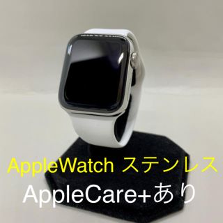 アップルウォッチ(Apple Watch)の【良品・送料込み】Applewatch4 GPS セルラー ステンレススチール(腕時計)