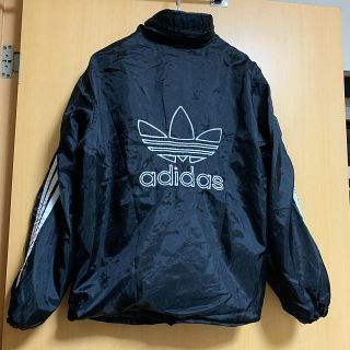 アディダス(adidas)のアディダス　ジャージ　シャカシャカ　リメイク　作業着　部活(ナイロンジャケット)