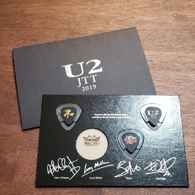 U2☆SS席 グッズ サイン付 ピック 2019