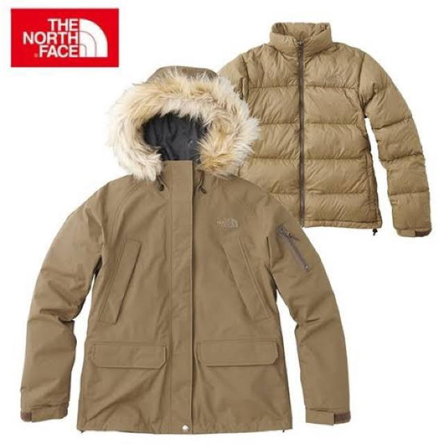 THE NORTH FACE(ザノースフェイス)の半額以下美品！！グレーストリクライメートパーカー レディースのジャケット/アウター(ダウンジャケット)の商品写真