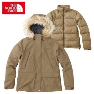 ザノースフェイス(THE NORTH FACE)の半額以下美品！！グレーストリクライメートパーカー(ダウンジャケット)