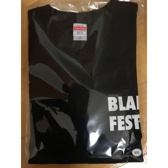 未開封　ブレアフェス　Tシャツ　ブラック×ブルー　BLARE 2020 メンズのトップス(Tシャツ/カットソー(半袖/袖なし))の商品写真