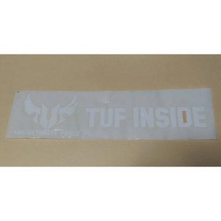 エイスース(ASUS)の🎁新品 TUF INSIDE●ASUS純正品 ロゴ ステッカー シール 同梱で(PCパーツ)