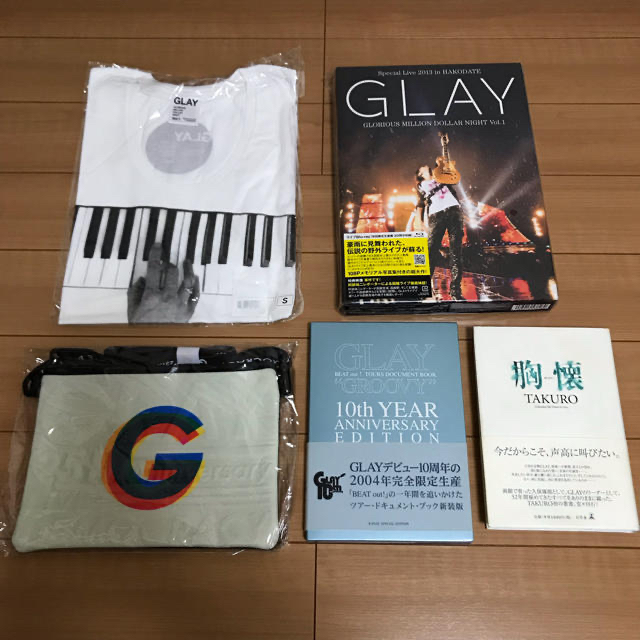 GLAY グッズ まとめ売り写真3枚分 ※単品売り、値下げ不可