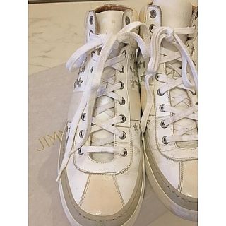 ジミーチュウ(JIMMY CHOO)のJIMMY CHOOジミーチュウ　スタッズハイカットスニーカー(スニーカー)