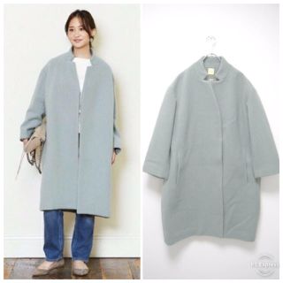 ドゥーズィエムクラス(DEUXIEME CLASSE)の16aw ドゥーズィエムクラス ウール ナッピング コート*チェスターコート(チェスターコート)