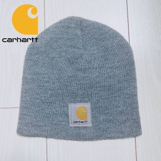 カーハート(carhartt)のcarhartt カーハート ニット帽 薄いグレー(ニット帽/ビーニー)