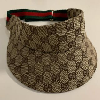 グッチ(Gucci)のgucci サンバイザー(サンバイザー)