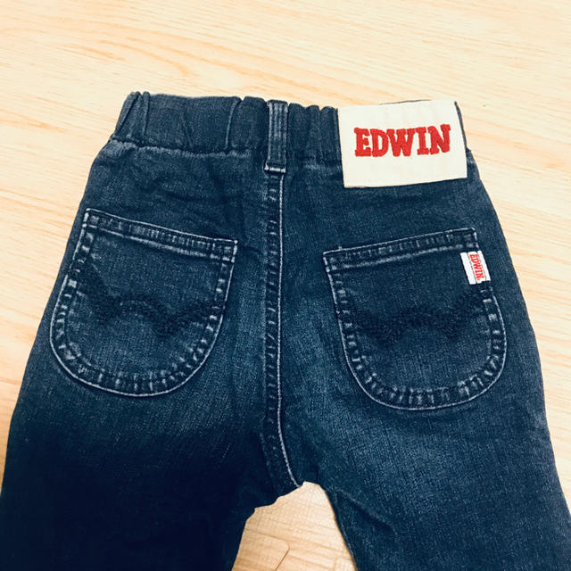 EDWIN(エドウィン)の【専用】EDWIN デニムパンツ 95 キッズ/ベビー/マタニティのキッズ服男の子用(90cm~)(パンツ/スパッツ)の商品写真