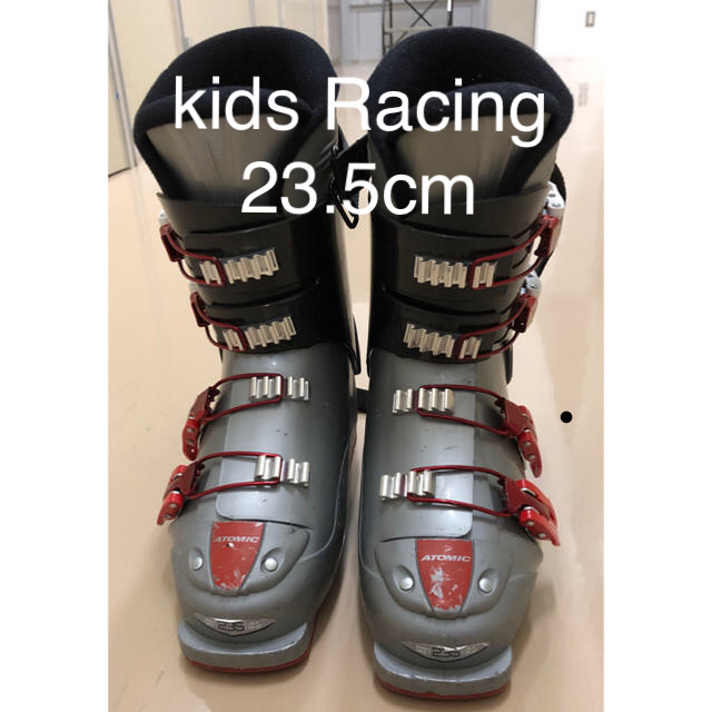 ATOMIC(アトミック)のATOMIC スキーブーツ　kids Racing 23.5cm 中古 スポーツ/アウトドアのスキー(ブーツ)の商品写真