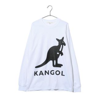 カンゴール(KANGOL)のkangol カンゴール　ビッグプリントロングスリーブTシャツ(Tシャツ/カットソー(七分/長袖))