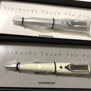 スターバックスコーヒー(Starbucks Coffee)の残高1000円そのままスターバックス　タッチ　ザ　ペン　ホワイト　&  シルバー(ペン/マーカー)