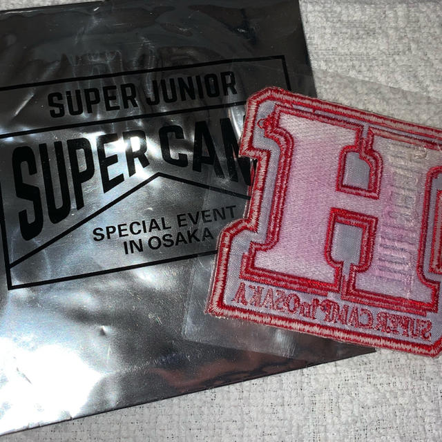 SUPER JUNIOR(スーパージュニア)のヒチョル　ワッペン エンタメ/ホビーのタレントグッズ(アイドルグッズ)の商品写真