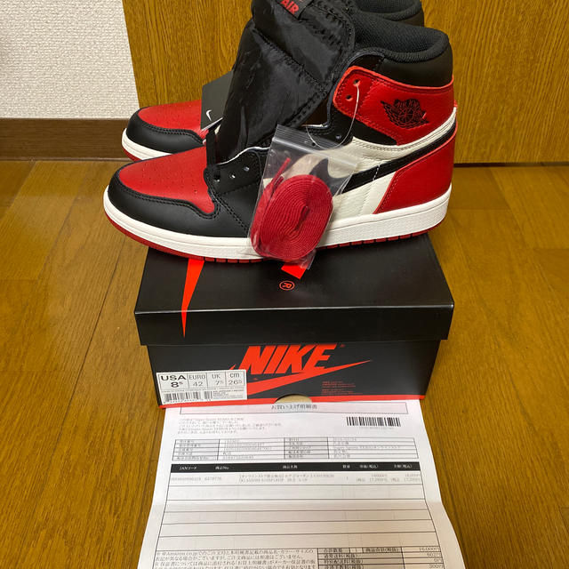 AIR joran 1 High bred toe NIKE ジョーダン