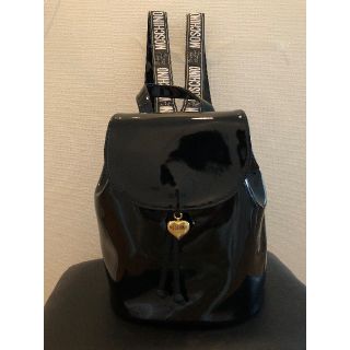 モスキーノ(MOSCHINO)の美品/レアモノ？/MOSCHINO　モスキーノ ロゴ付きリュック(リュック/バックパック)