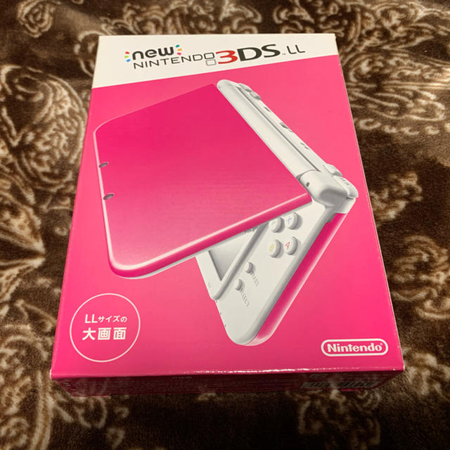 NEW ニンテンドー3DS LL ピンク/ホワイト携帯用ゲーム機本体