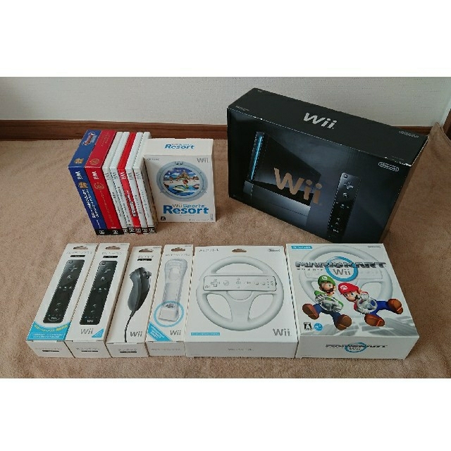 Wii(クロ) 本体ソフトセット